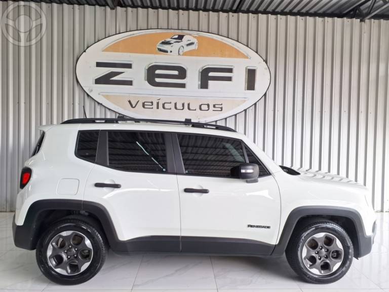 JEEP - RENEGADE 1.8 16V FLEX SPORT 4P MANUAL - 2018/2019 - BRANCA - R$ 72.900,00