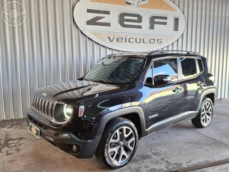 JEEP - RENEGADE 1.8 16V FLEX LONGITUDE 4P AUTOMÁTICO - 2021/2021 - PRETA - R$ 89.900,00