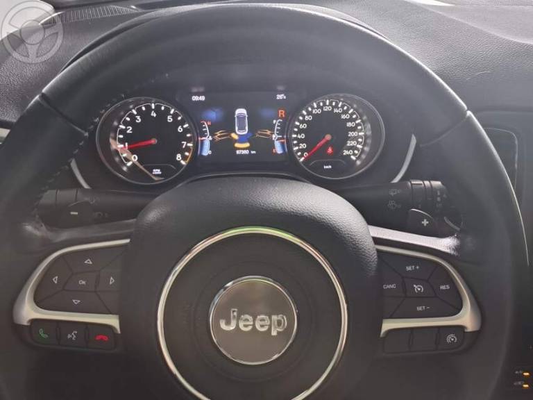 JEEP - COMPASS 2.0 16V FLEX LONGITUDE AUTOMÁTICO - 2019/2020 - CINZA - R$ 103.500,00