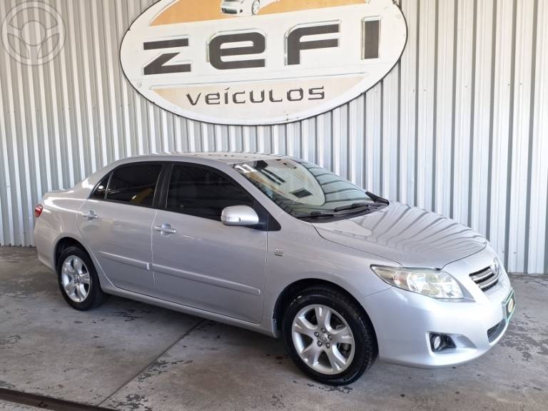 TOYOTA - COROLLA 2.0 XEI 16V FLEX 4P AUTOMÁTICO - 2010/2011 - PRATA - R$ 59.900,00