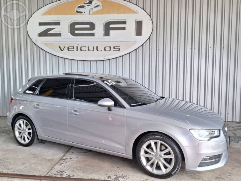 AUDI - A3 1.8 TFSI SPORTBACK 16V 4P AUTOMÁTICO - 2014/2015 - PRATA - R$ 89.900,00