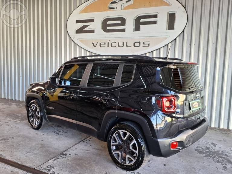 JEEP - RENEGADE 1.8 16V FLEX LONGITUDE 4P AUTOMÁTICO - 2021/2021 - PRETA - R$ 89.900,00