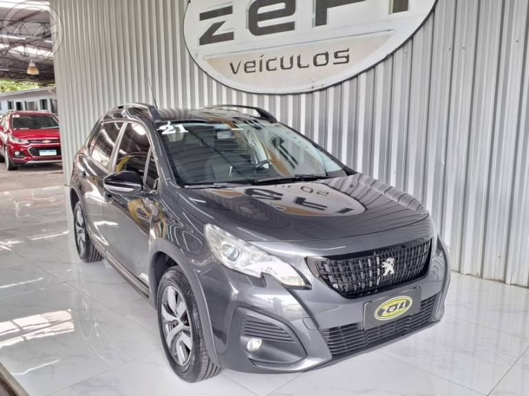 PEUGEOT - 2008 1.6 16V ALLURE PACK FLEX 4P AUTOMÁTICO - 2020/2021 - CINZA - R$ 66.900,00