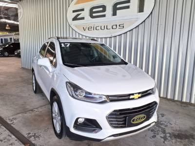 CHEVROLET - TRACKER 1.4 16V TURBO FLEX LTZ AUTOMÁTICO - 2016/2017 - BRANCA - R$ 83.900,00