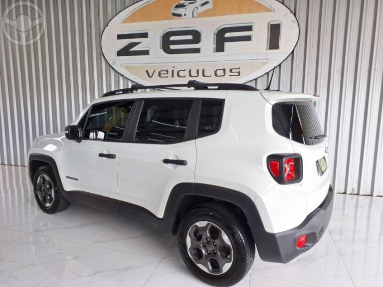 JEEP - RENEGADE 1.8 16V FLEX SPORT 4P MANUAL - 2018/2019 - BRANCA - R$ 72.900,00