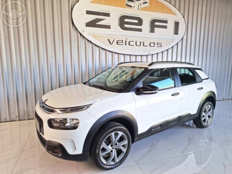 CITROËN - C4 CACTUS 1.6 VTI FEEL BUS FLEX 4P AUTOMATICO - 2020/2021 - BRANCA - R$ 76.500,00