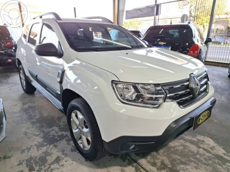 RENAULT - DUSTER 1.6 ZEN 16V FLEX 4P MANUAL - 2021/2022 - BRANCA - R$ 77.900,00