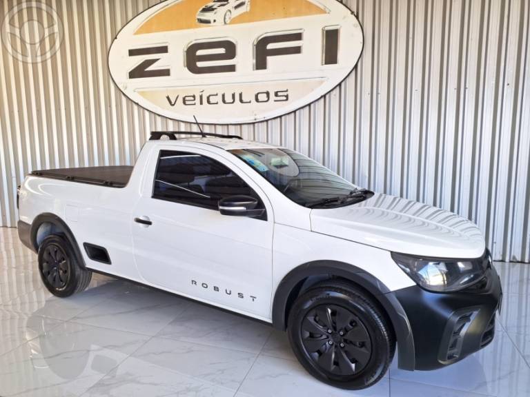VOLKSWAGEN - SAVEIRO 1.6 ROBUST CS 8V FLEX 2P MANUAL - 2023/2024 - BRANCA - R$ 83.900,00