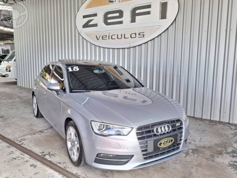 AUDI - A3 1.8 TFSI SPORTBACK 16V 4P AUTOMÁTICO - 2014/2015 - PRATA - R$ 92.900,00