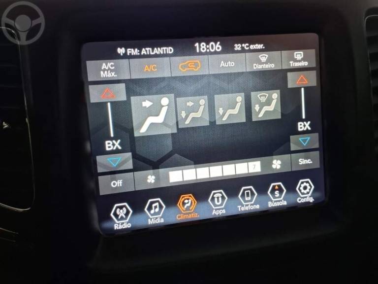 JEEP - COMPASS 2.0 16V FLEX LONGITUDE AUTOMÁTICO - 2019/2020 - CINZA - R$ 103.500,00