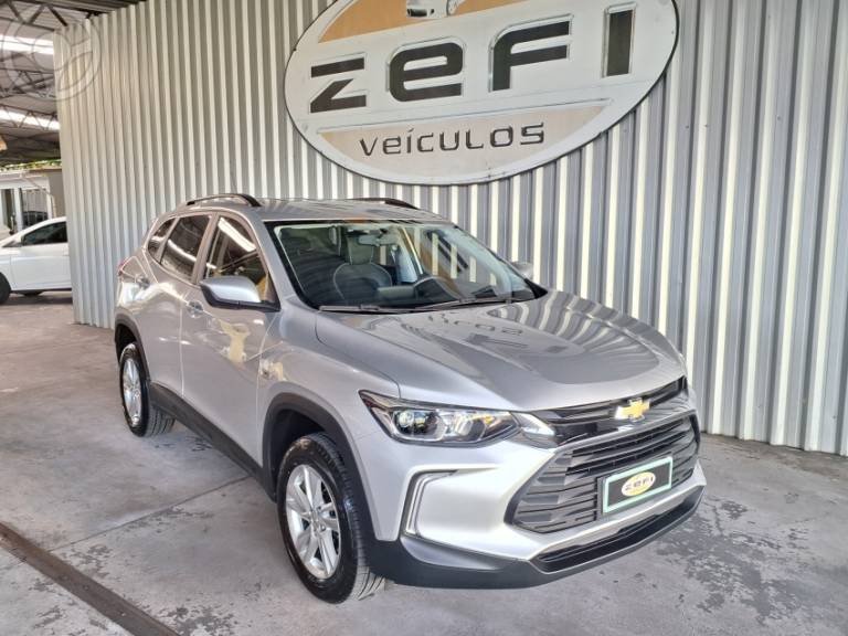 CHEVROLET - TRACKER 1.0 12V LT TURBO FLEX 4P AUTOMÁTICO - 2022/2023 - PRATA - R$ 109.500,00