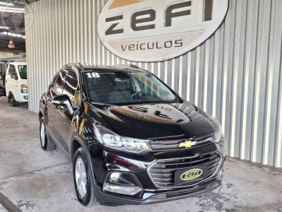 CHEVROLET - TRACKER 1.4 16V TURBO FLEX LT AUTOMÁTICO - 2018/2018 - PRETA - R$ 81.900,00