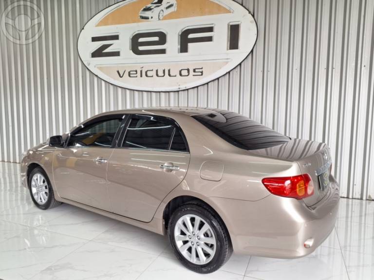 TOYOTA - COROLLA 1.8 SE-G 16V FLEX 4P AUTOMÁTICO - 2008/2009 - BEGE - R$ 58.900,00