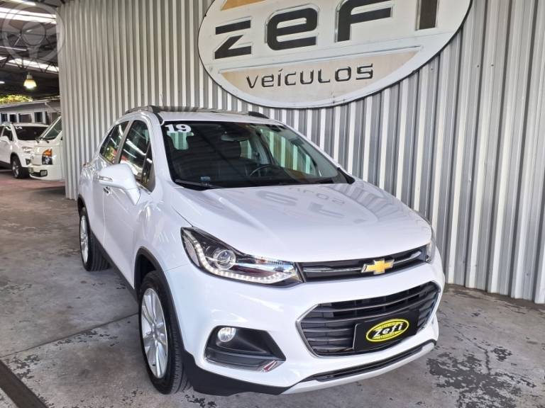 CHEVROLET - TRACKER 1.4 16V TURBO FLEX PREMIER AUTOMÁTICO - 2019/2019 - BRANCA - R$ 96.900,00