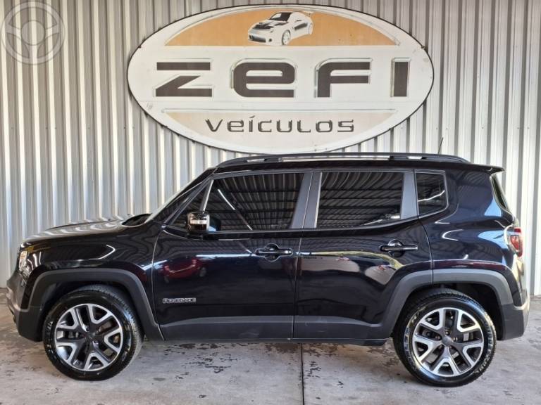 JEEP - RENEGADE 1.8 16V FLEX LONGITUDE 4P AUTOMÁTICO - 2021/2021 - PRETA - R$ 89.900,00