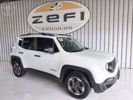 JEEP - RENEGADE 1.8 16V FLEX SPORT 4P MANUAL - 2018/2019 - BRANCA - R$ 72.900,00