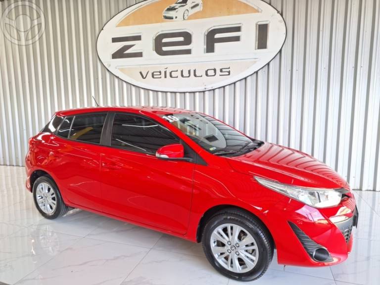 TOYOTA - YARIS 1.3 16V FLEX XL MULTIDRIVE16 - 2019/2019 - VERMELHA - R$ 79.500,00