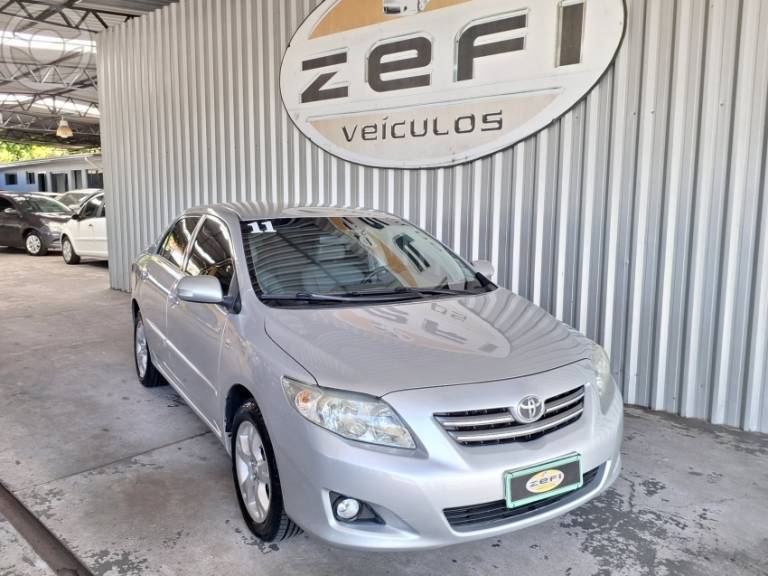 TOYOTA - COROLLA 2.0 XEI 16V FLEX 4P AUTOMÁTICO - 2010/2011 - PRATA - R$ 59.900,00