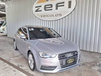 AUDI - A3 1.8 TFSI SPORTBACK 16V 4P AUTOMÁTICO - 2014/2015 - PRATA - R$ 89.900,00
