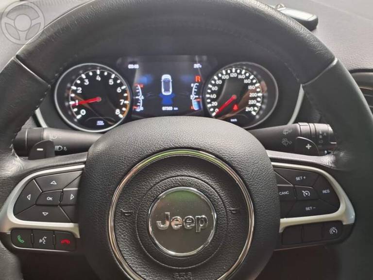 JEEP - COMPASS 2.0 16V FLEX LONGITUDE AUTOMÁTICO - 2019/2020 - CINZA - R$ 103.500,00