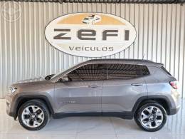 JEEP - COMPASS 2.0 16V FLEX LONGITUDE AUTOMÁTICO - 2019/2020 - CINZA - R$ 101.500,00
